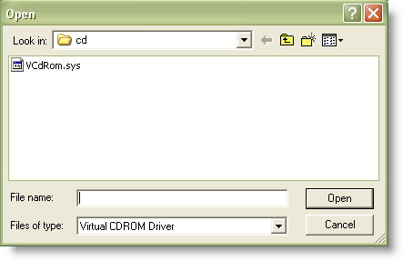 Map ISO Drive Driver Install